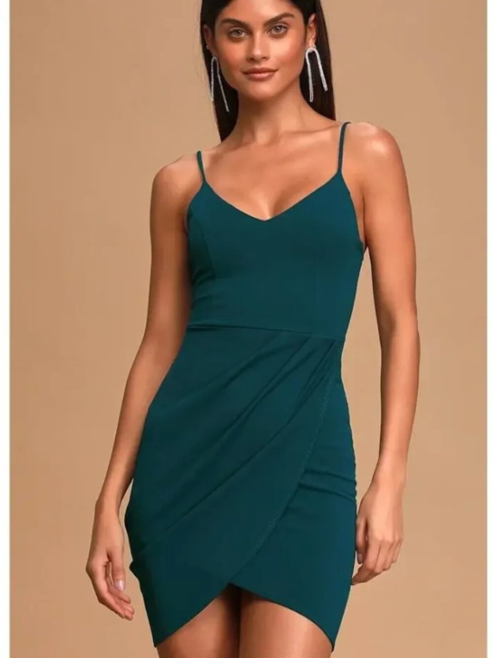 Lulus Teal Dress XS